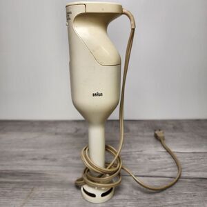 Vintage Braun Model 4172 Handheld Immersion Blender‎ Mixer Stick Tested/Working